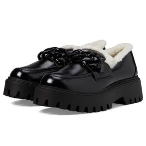 DV by Dolce Vita Black Loafers with Cream Lining